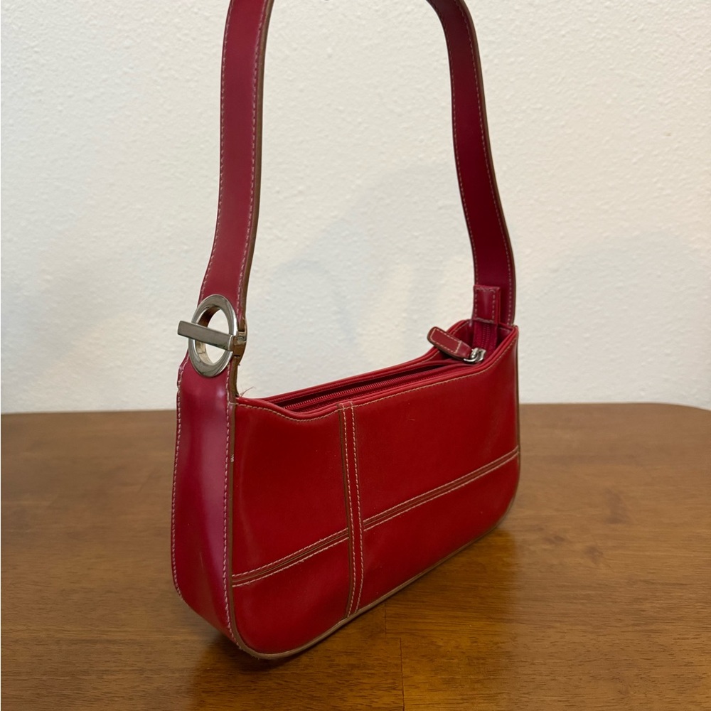 Y2K Vintage Red Shoulder Bag - Picture 2 of 3